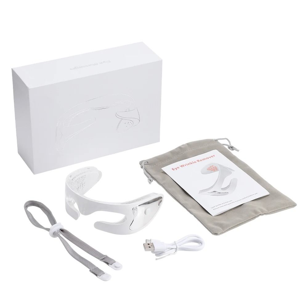 Vibration Eye Massager With LED Light Therapy For Anti Aging And Fatigue Relief 6
