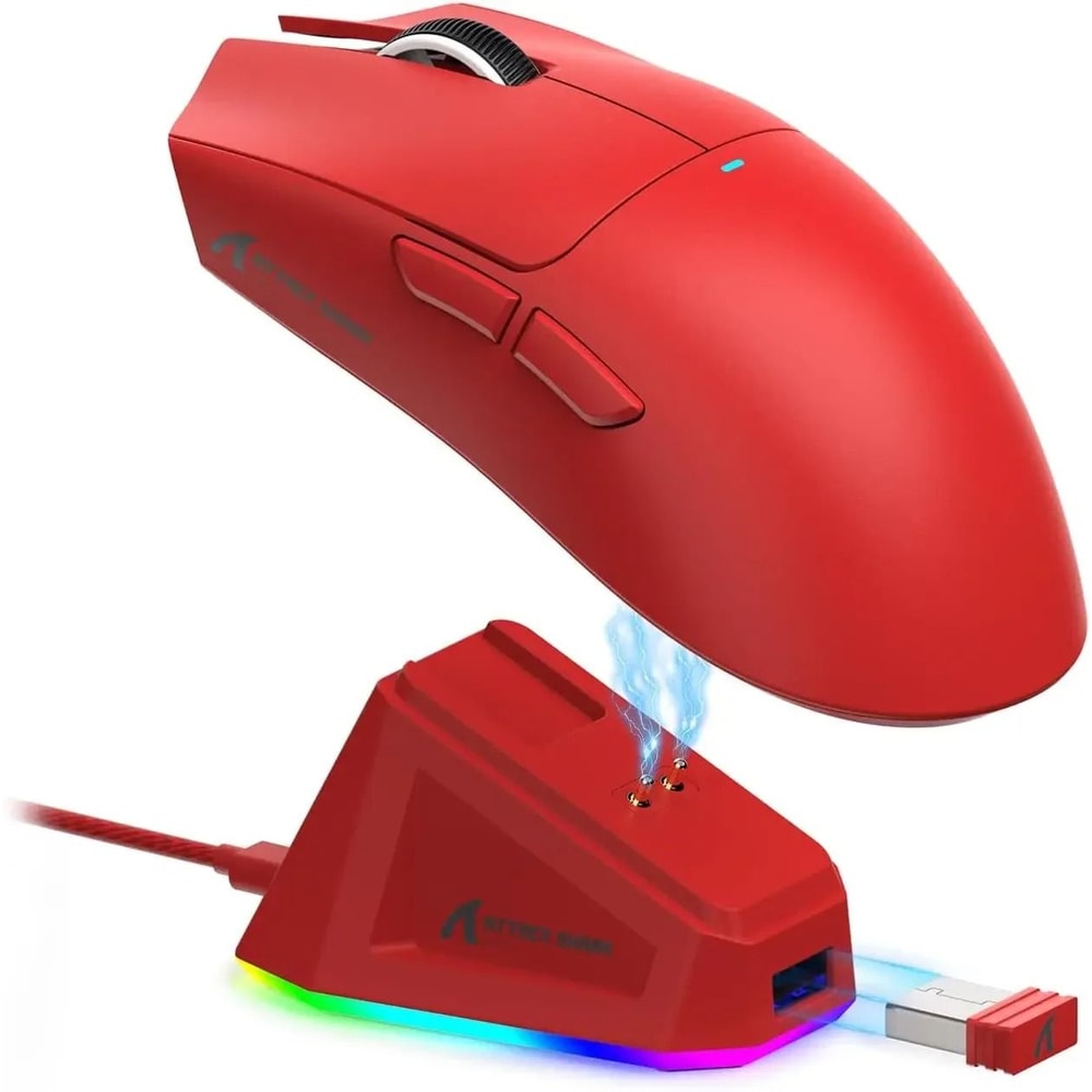 Attack Shark X11 Wireless Gaming Mouse With RGB Charging Dock 6
