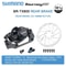Shimano BR TX805 Tourney TX Mechanical Disc Brake Caliper With Resin Pads 10