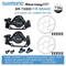 Shimano BR TX805 Tourney TX Mechanical Disc Brake Caliper With Resin Pads 14