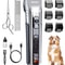 Aibors D10 Professional Dog Hair Clippers Grooming Kit For Pets 6
