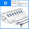 Orico Multi Port USB 32 Splitter Hub Docking Station With Card Reader 9