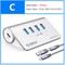 Orico Multi Port USB 32 Splitter Hub Docking Station With Card Reader 8