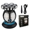 Newest 5 In 1 Electric Shaver 7D Floating Cutter Head Bald Hair Clipper With Wireless Charging 7