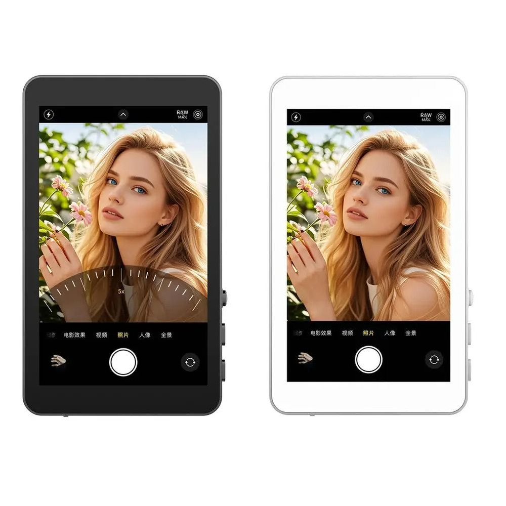 Selfie Monitor Screen Rear Portable Vlog Display With Magnetic Mount For Phone Camera 1