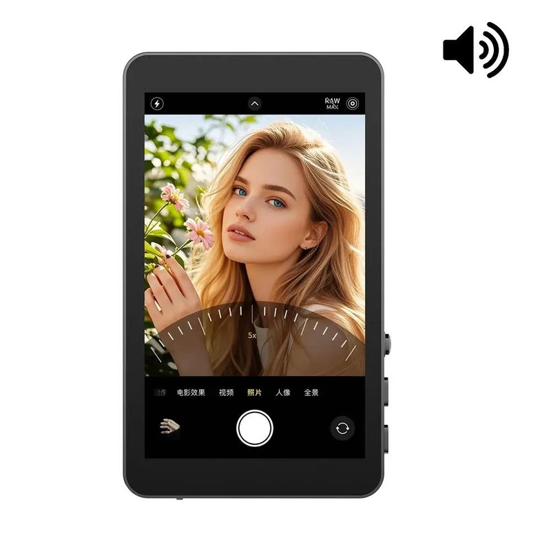 Selfie Monitor Screen Rear Portable Vlog Display With Magnetic Mount For Phone Camera 6