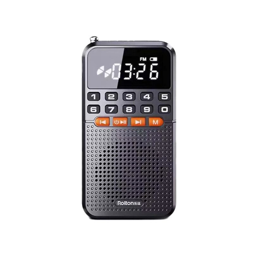 Mini Portable Pocket Radio With Dual Antenna Bluetooth Speaker And LED Display 6
