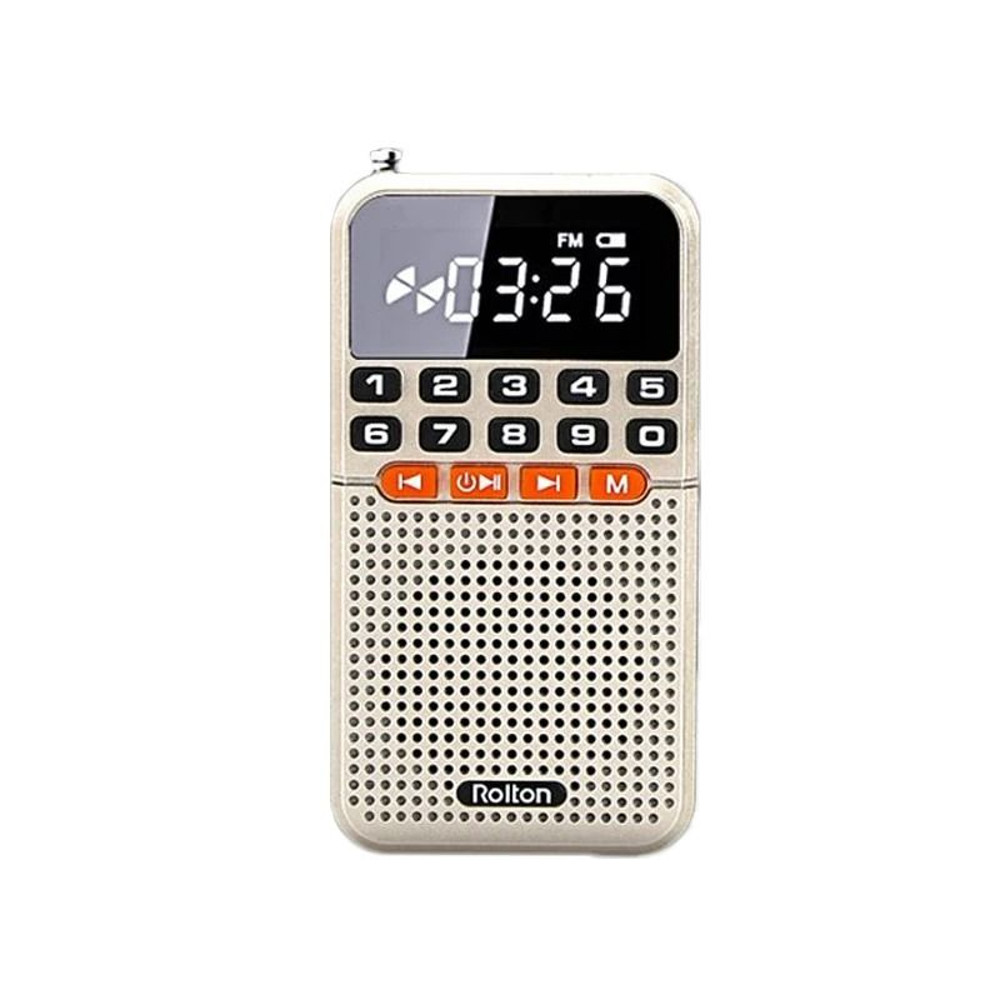 Mini Portable Pocket Radio With Dual Antenna Bluetooth Speaker And LED Display 8