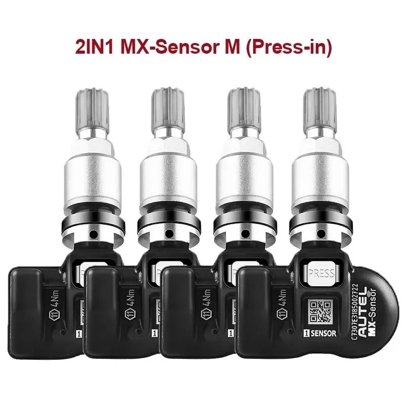 Autel 2 In 1 TPMS Universal MX Sensor 315MHz 433MHz Programmable Automotive Tool 4 Piece Set 6
