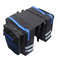 High Capacity Double Sided Bicycle Rear Rack Luggage Bag For Cycling Commuting And Touring 7