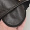 Mens Real Leather Earflap Cap Cowhide Baseball Hat For Fall And Winter 4