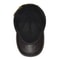 Mens Real Leather Earflap Cap Cowhide Baseball Hat For Fall And Winter 5