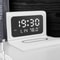 3 In 1 Multi Function Wireless Charger With 40W Fast Charging LED Desktop Clock And Calendar For IP 6