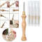 Adjustable Knitting Embroidery Pen Kit With Punch Needle Weaving Tools For DIY Sewing And Craft Pro 0