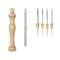 Adjustable Knitting Embroidery Pen Kit With Punch Needle Weaving Tools For DIY Sewing And Craft Pro 6