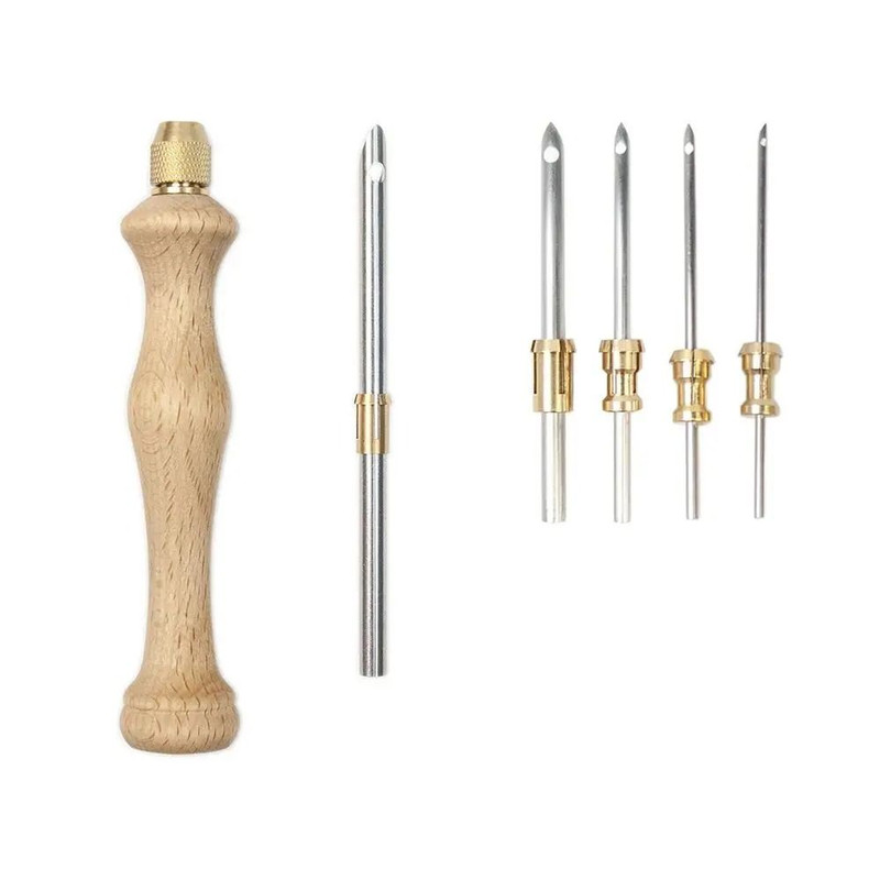 Adjustable Knitting Embroidery Pen Kit With Punch Needle Weaving Tools For DIY Sewing And Craft Pro 6