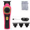 Kemei KM 999 Cordless Hair Trimmer With DLC T Blade Zero Gapped Design And LED Display 10
