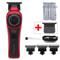 Kemei KM 999 Cordless Hair Trimmer With DLC T Blade Zero Gapped Design And LED Display 13
