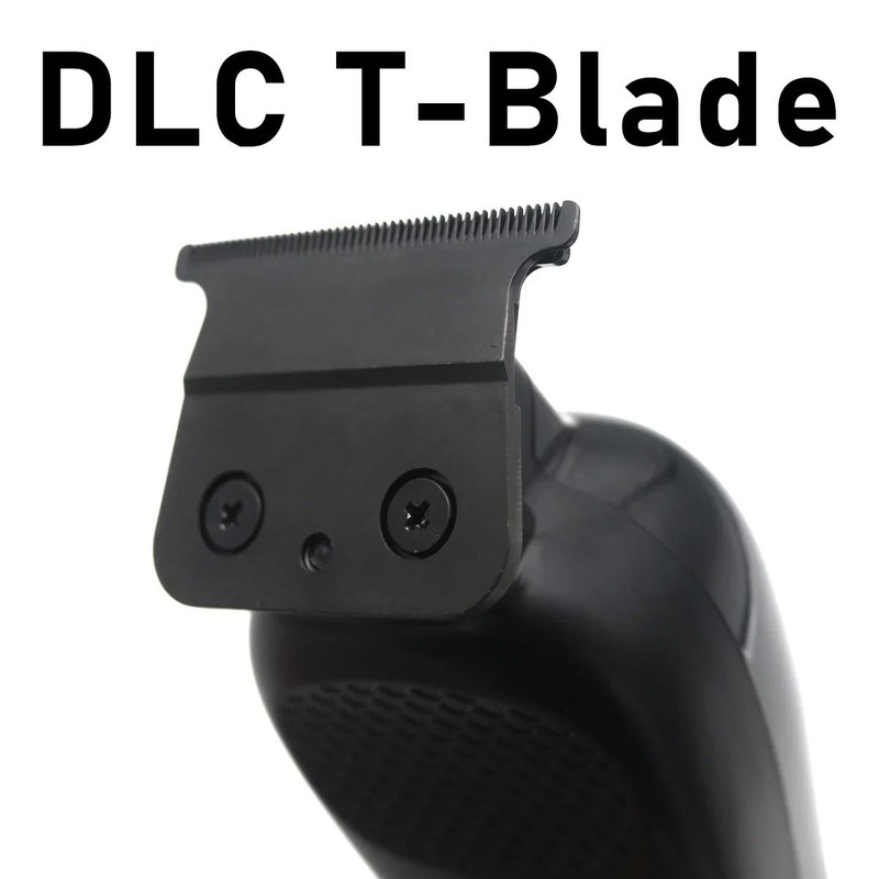 Kemei KM 999 Cordless Hair Trimmer With DLC T Blade Zero Gapped Design And LED Display 1
