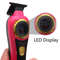 Kemei KM 999 Cordless Hair Trimmer With DLC T Blade Zero Gapped Design And LED Display 4