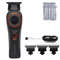 Kemei KM 999 Cordless Hair Trimmer With DLC T Blade Zero Gapped Design And LED Display 6