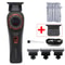 Kemei KM 999 Cordless Hair Trimmer With DLC T Blade Zero Gapped Design And LED Display 7