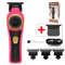 Kemei KM 999 Cordless Hair Trimmer With DLC T Blade Zero Gapped Design And LED Display 19