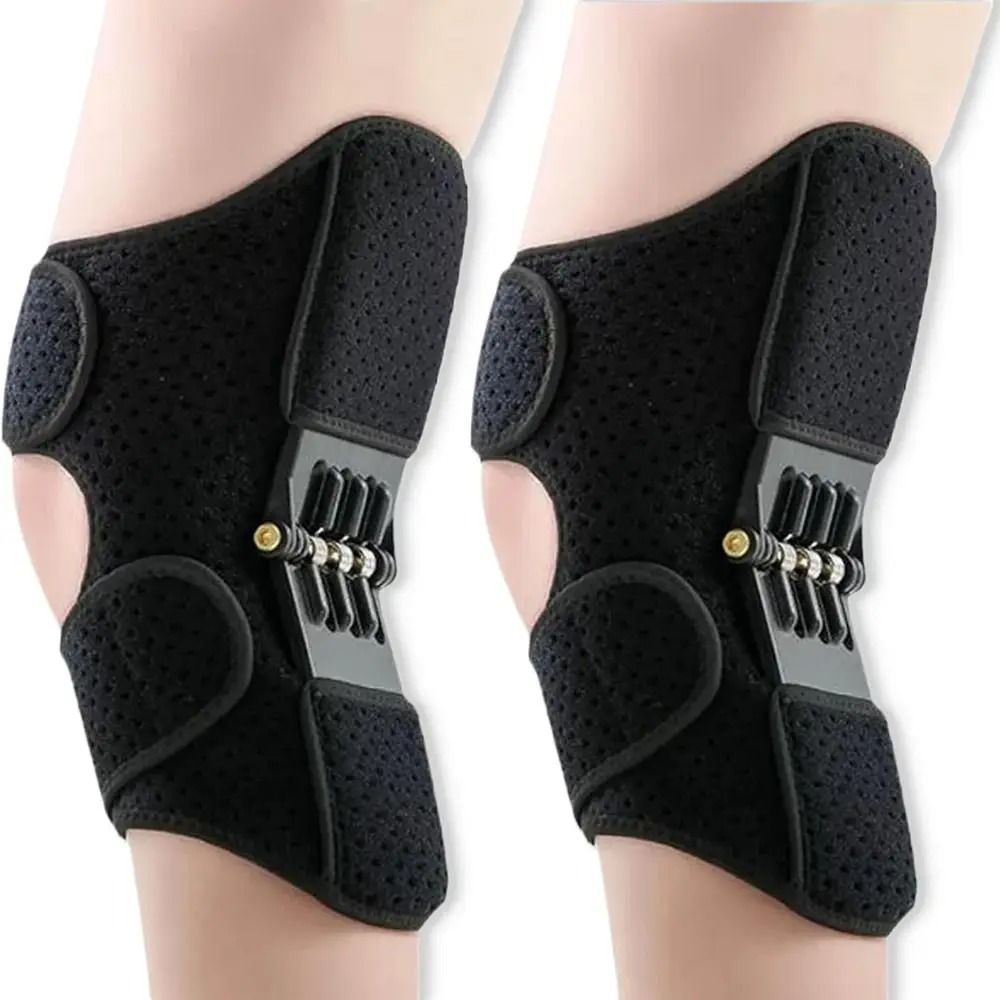 Knee Assistive Device With Rebound Springs Non Slip Adjustable Knee Booster Support Brace 3