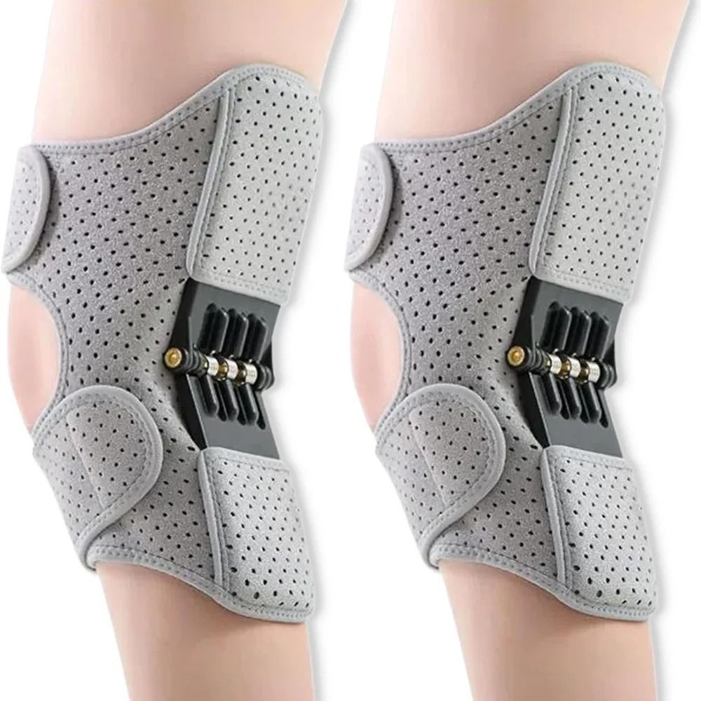 Knee Assistive Device With Rebound Springs Non Slip Adjustable Knee Booster Support Brace 6