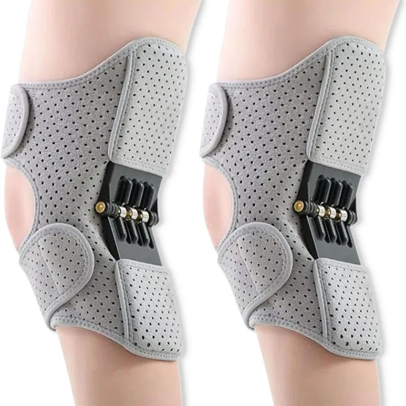 Knee Assistive Device With Rebound Springs Non Slip Adjustable Knee Booster Support Brace 6