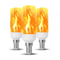 LED Flame Effect Bulb E14 E27 B22 Base Flickering Flame Lamp Light 1