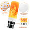 LED Flame Effect Bulb E14 E27 B22 Base Flickering Flame Lamp Light 2