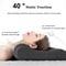 Electric Neck Massage Pillow Heating Shiatsu Vibration Cervical Spine Support 2