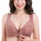 No Rims Front Buckle Lace Bra Comfortable Sleepwear Plus Size L To 8XL 1