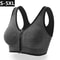 Sports Bra Women Front Zipper Shockproof Crop Top For Gym Yoga And Fitness 0