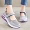 Women Running Sneakers Breathable Mesh Casual Wedge Platform Shoes 1