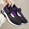 Women Running Sneakers Breathable Mesh Casual Wedge Platform Shoes 2