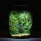 Glass Plant Terrarium With Grow Light Hydroponic Moss Container Micro Landscape Ecological Desktop 1