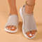 Women Knitted Slip On Sports Sandals With Mesh Stretch Design 4