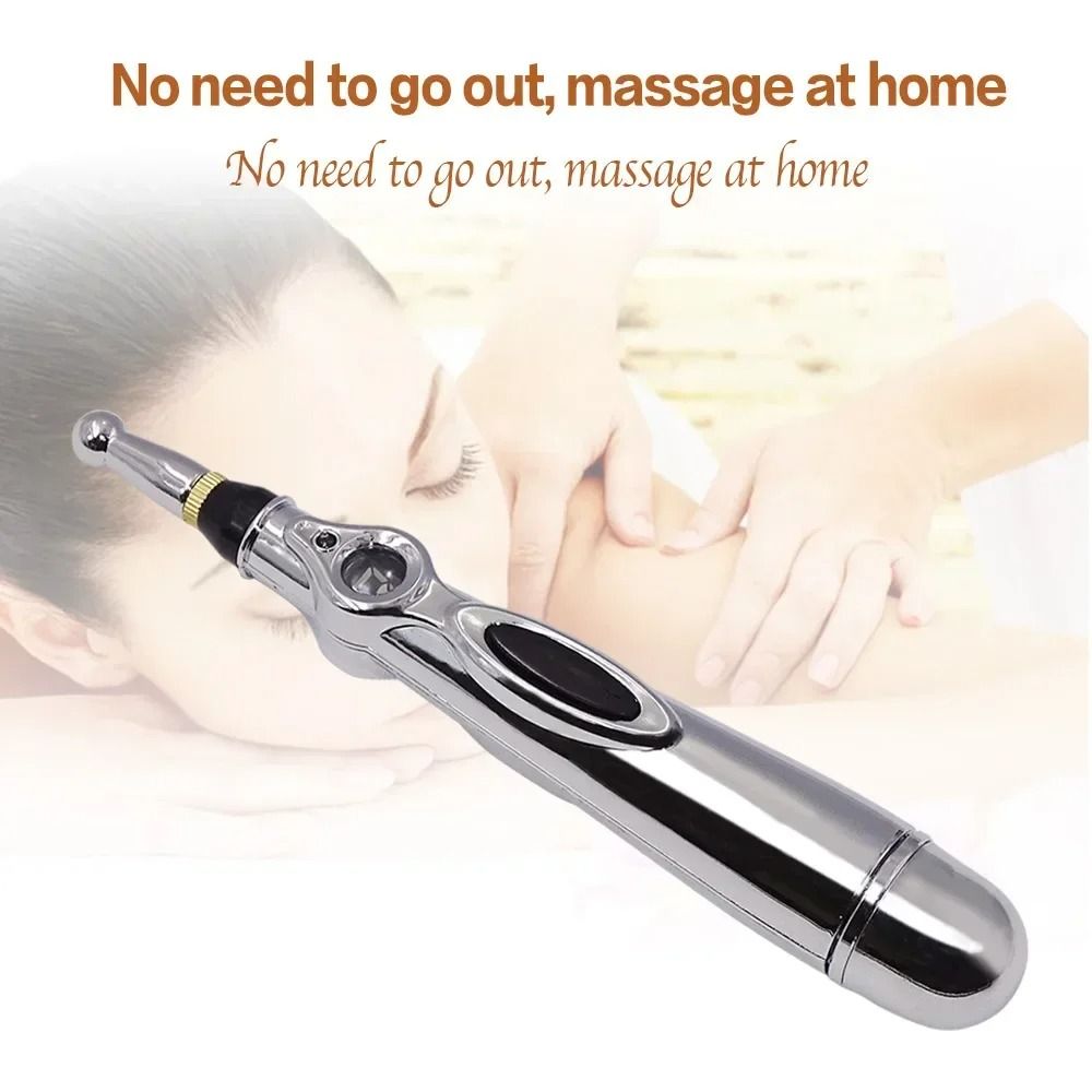 Electronic Acupuncture Massage Pen With Five Therapy Modes 3