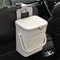 Car Trash Can With Phone Holder And 5L Rear Seat Storage Box 0