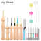 Embroidery Punch Needle Kit With 13 Tools And Wooden Handle 0