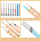 Embroidery Punch Needle Kit With 13 Tools And Wooden Handle 5