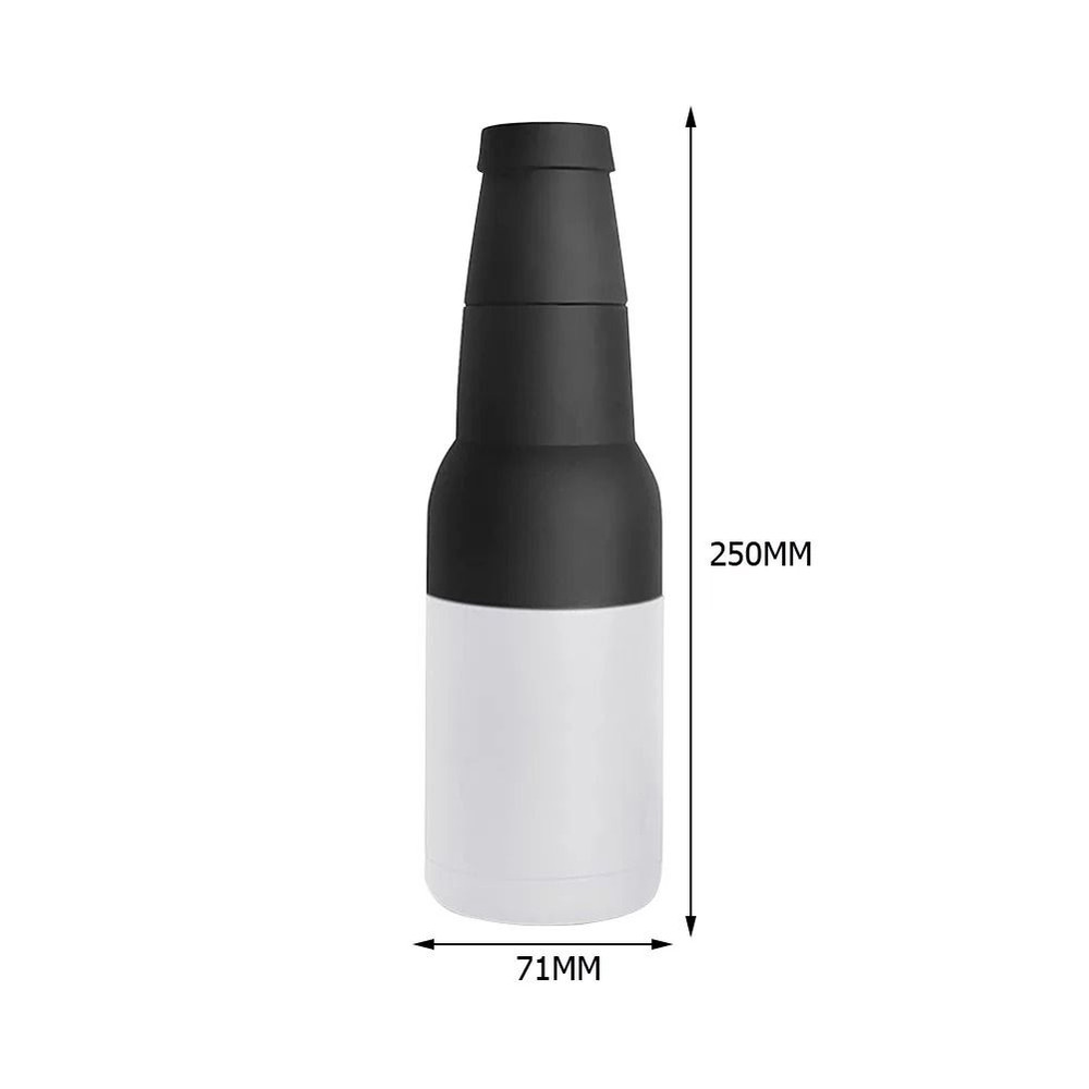 Stainless Steel 3 In 1 Insulated Drink Can And Bottle Holder With Opener 8