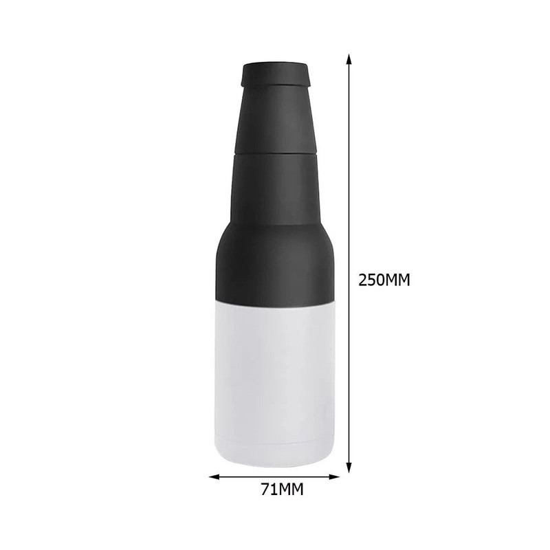 Stainless Steel 3 In 1 Insulated Drink Can And Bottle Holder With Opener 8