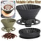 Collapsible Silicone Coffee Dripper Portable Filter For Travel And Home Brewing 2