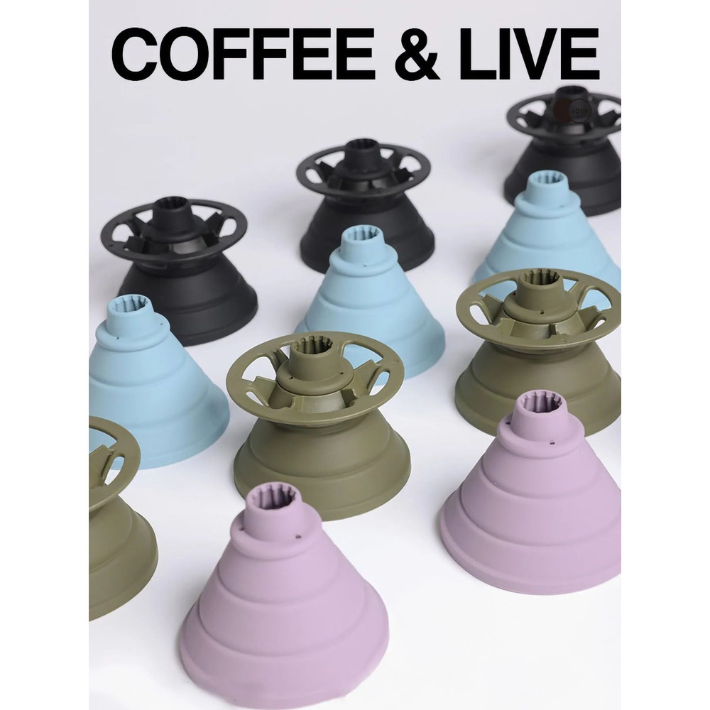 Collapsible Silicone Coffee Dripper Portable Filter For Travel And Home Brewing 3