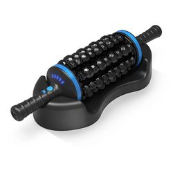 cordless roller body massager for muscle fascia and pain relief