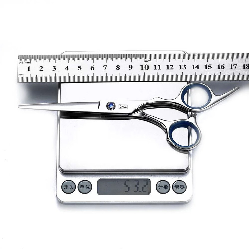 VP 6 Inch Stainless Steel Cutting And Thinning Scissors For Hair 3