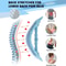 Lumbar Stretching Massager And Spine Correction Device For Back Relief And Yoga 2